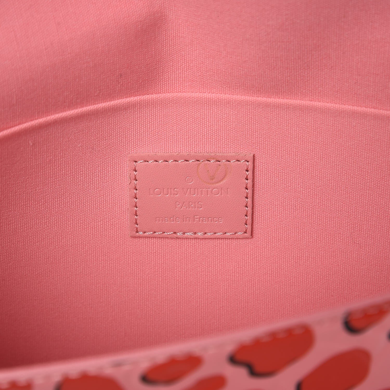 Louis Vuitton Vernis Jungle Dots Pochette Felicie Sugar Pink Poppy 6 of 7