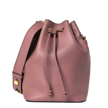 Fendi Vitello Grace Matte F is Fendi Grande Mon Tresor Bucket Bag English Rose 1 of 10