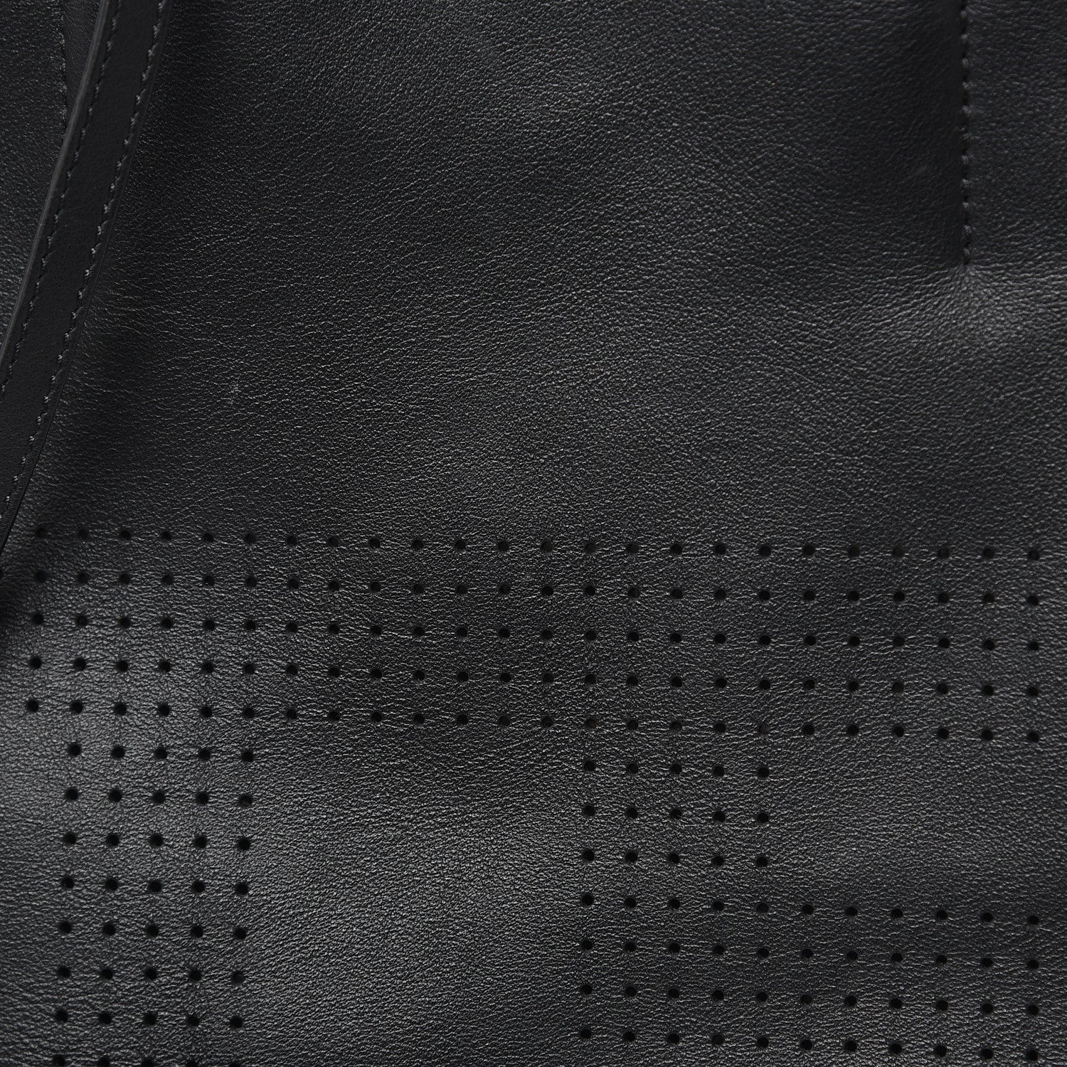 Tom Ford Calfskin Perforated Logo Tote Black 13 of 13