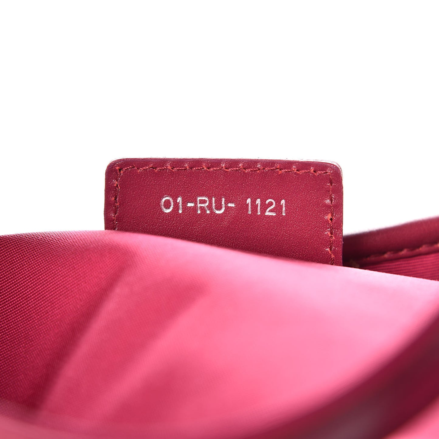 Coated Canvas Cannage Medium Panarea Tote Raspberry