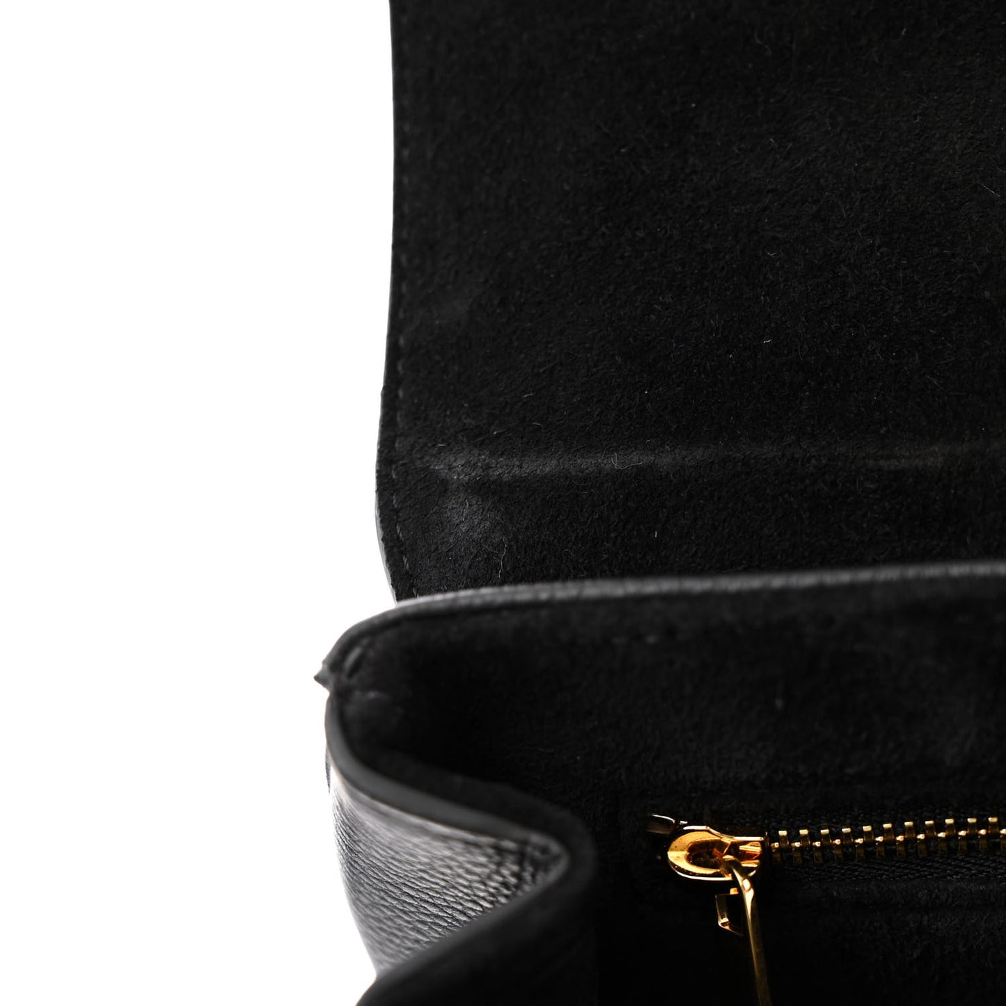 Grained Calfskin Teen Soft 16 Shoulder Bag Black