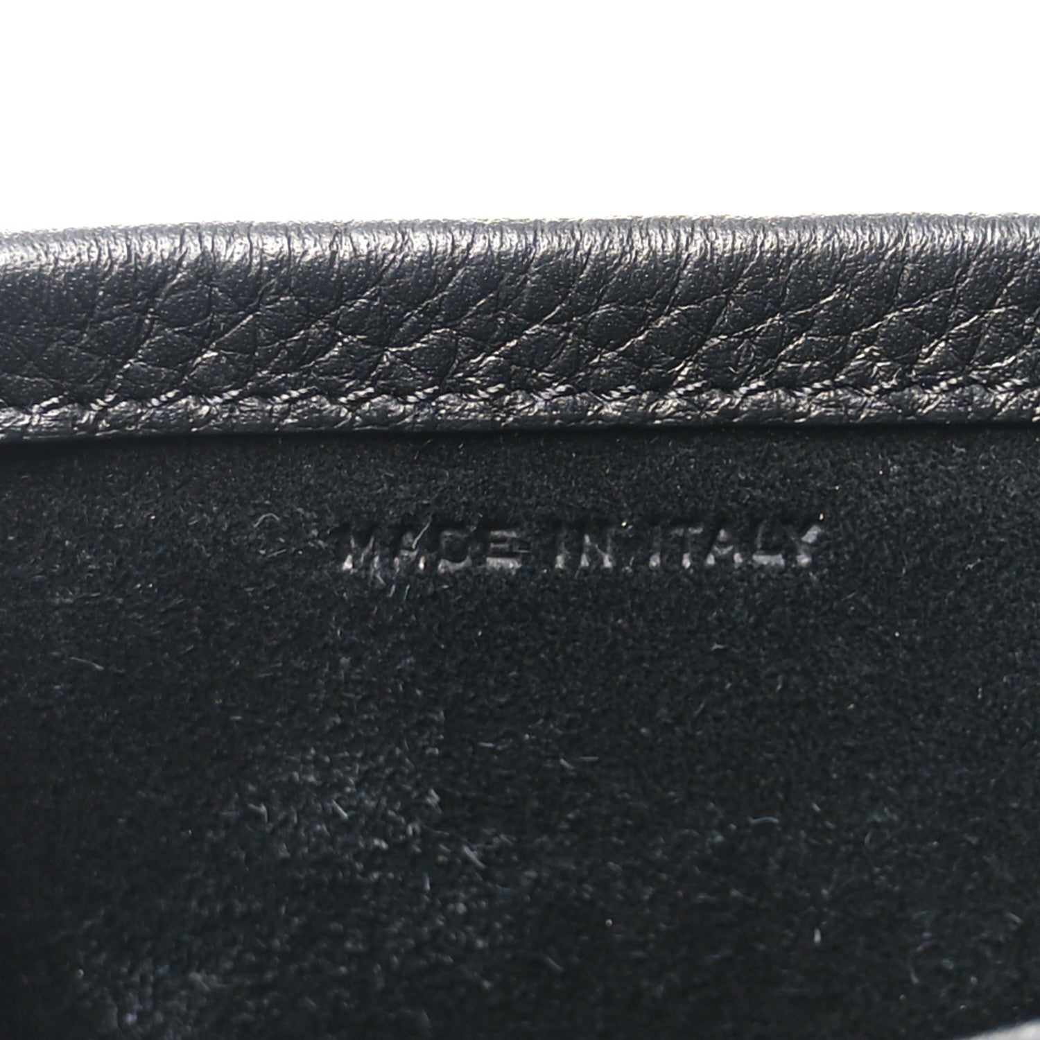 The Row Grained Calfskin Medium N/S Hook Tote Black 7 of 10