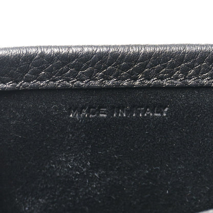 The Row Grained Calfskin Medium N/S Hook Tote Black 7 of 10