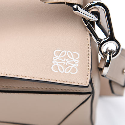 Loewe Calfskin Small Puzzle Bag Light Oat 5 of 12