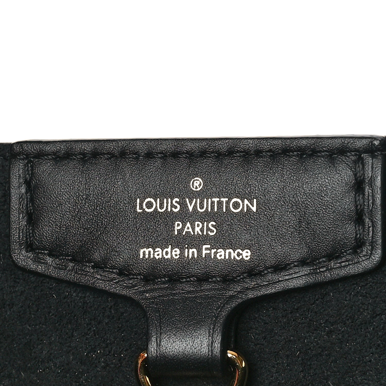 Louis Vuitton Damier Ebene Belmont PM Black 6 of 8