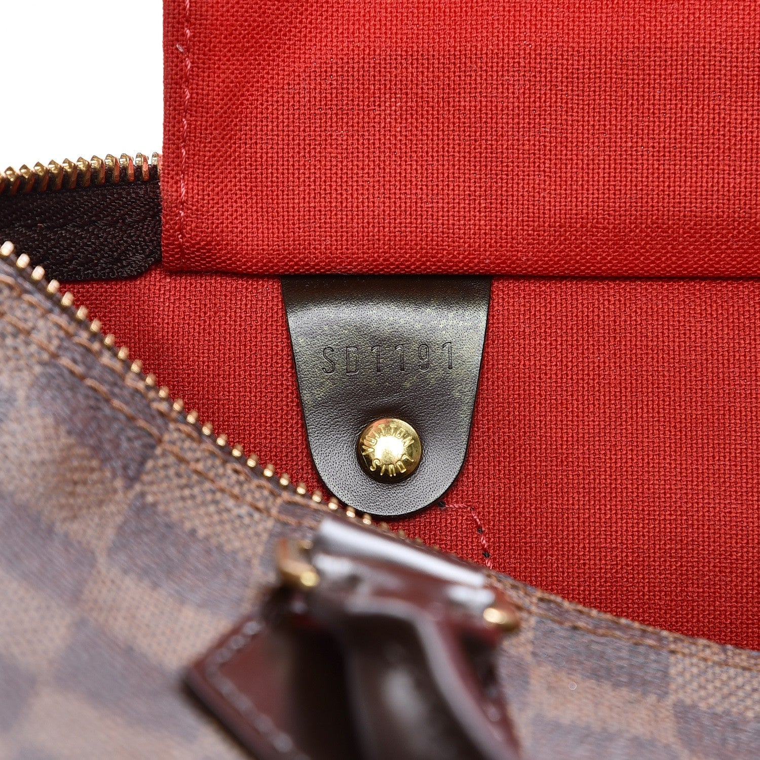 Louis Vuitton Damier Ebene Speedy 30 7 of 14