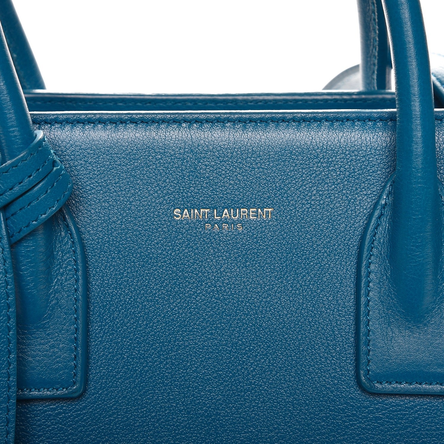 Saint Laurent Calfskin Baby Sac De Jour Indigo 7 of 13