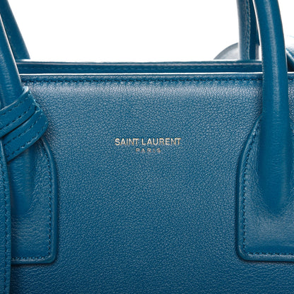 Saint Laurent Calfskin Baby Sac De Jour Indigo 7 of 13