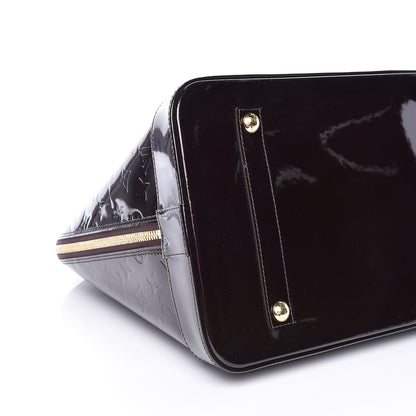 Louis Vuitton Vernis Alma GM Amarante 7 of 8