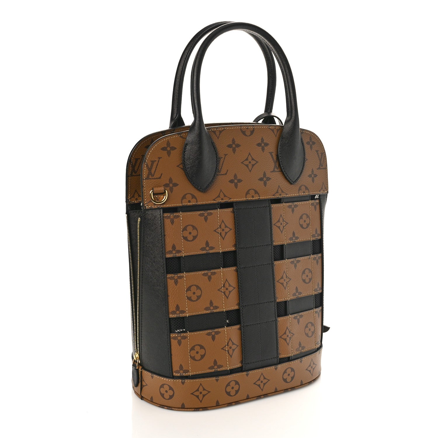 Louis Vuitton Reverse Monogram Tressage Tote 3 of 8