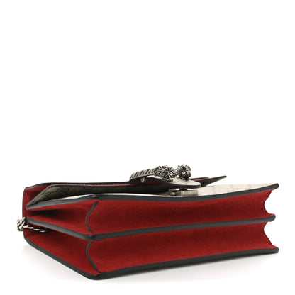 Gucci GG Supreme Monogram Small Dionysus Shoulder Bag Red 4 of 11