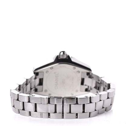 Chanel Titanium Ceramic 33mm J12 Chromatic Quartz Watch 4 of 6