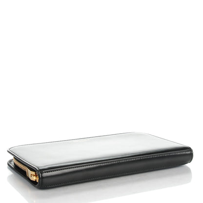 Saint Laurent Calfskin Classic Zip Around Wallet Black 4 of 7