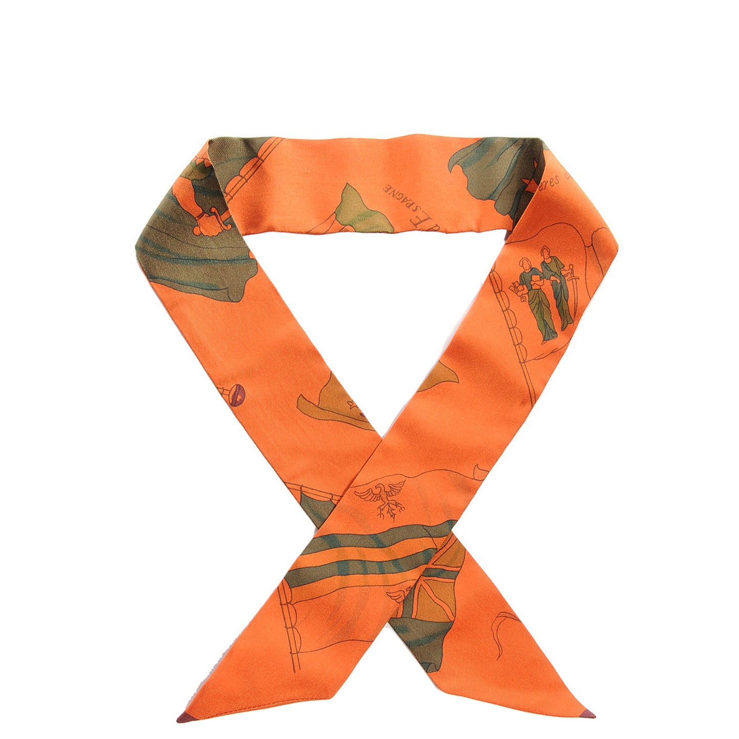 Silk Pavois Twilly Orange
