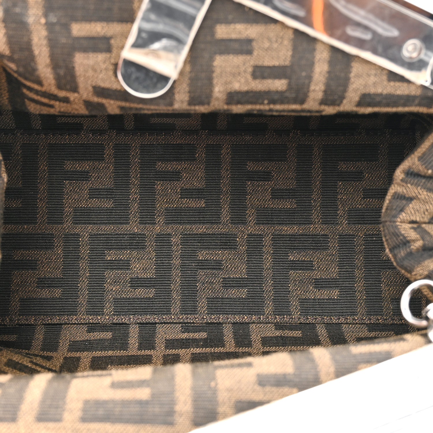 Fendi Denim Embroidered Astrology Small Fendi First Chiaro 5 of 10