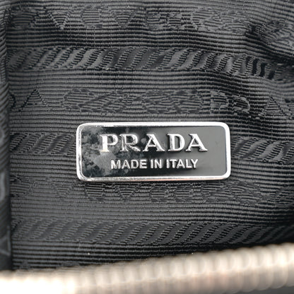 Prada Grace Lux Triangle Shoulder Bag Black 6 of 10