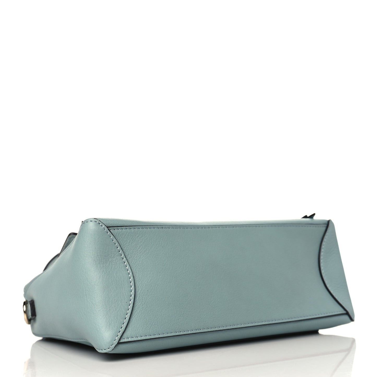 Calfskin Small Faye Day Shoulder Bag Faded Blue