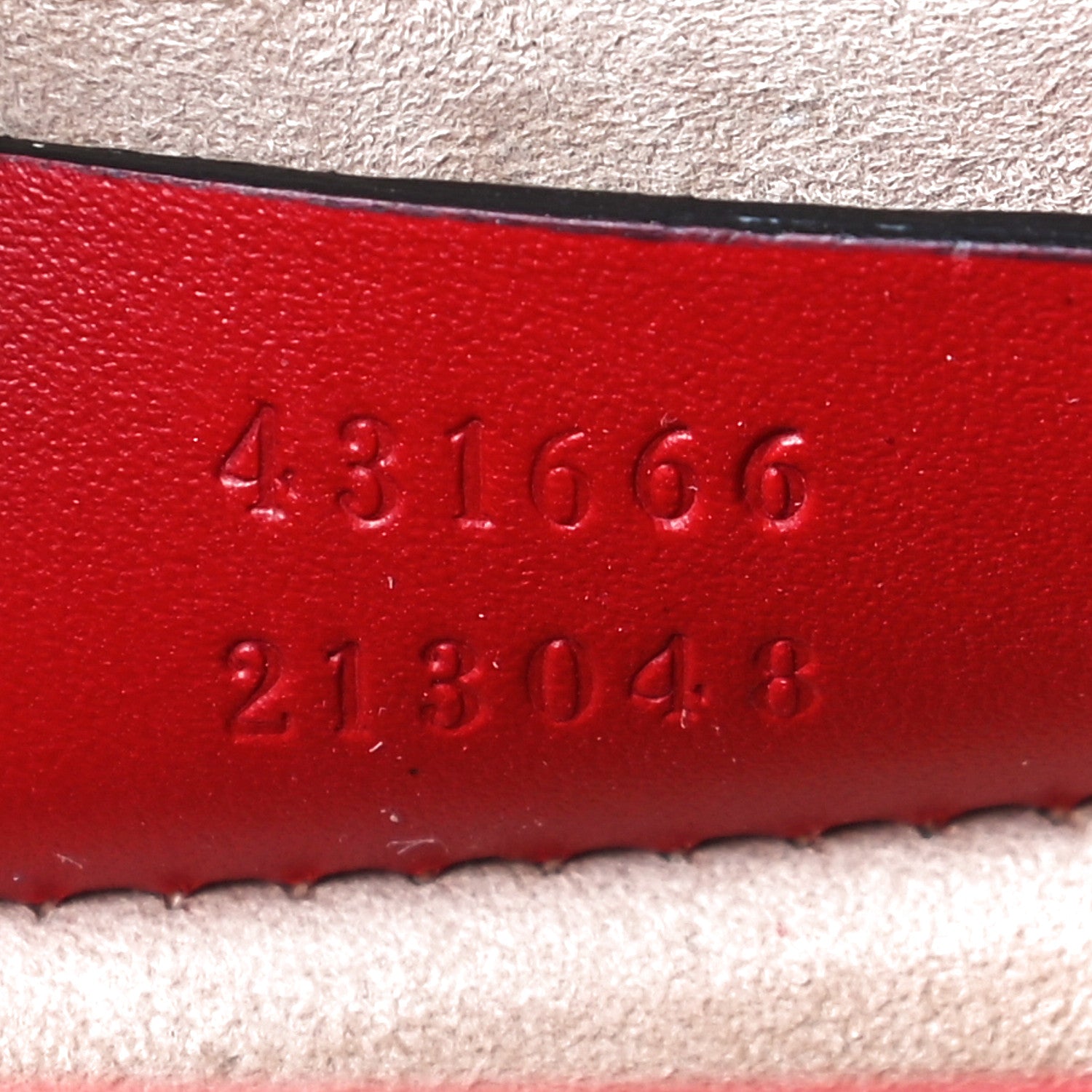 Gucci Calfskin Mini Sylvie Chain Shoulder Bag Hibiscus Red 9 of 14