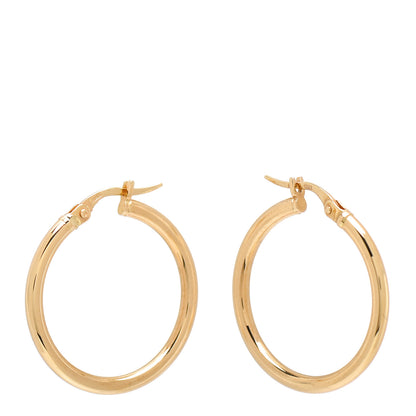 Roberto Coin 18K Yellow Gold Small Hoop Earrings 1 of 4
