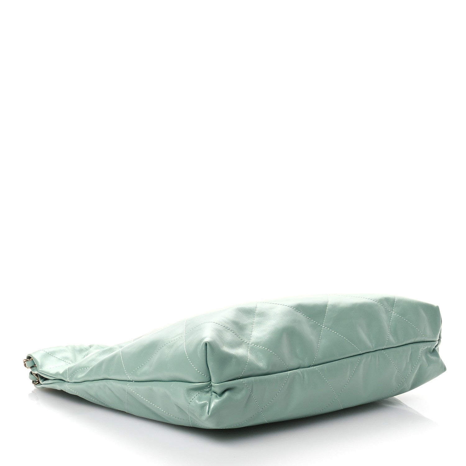 Chanel Shiny Calfskin Quilted Chanel 22 Light Green 5 of 11