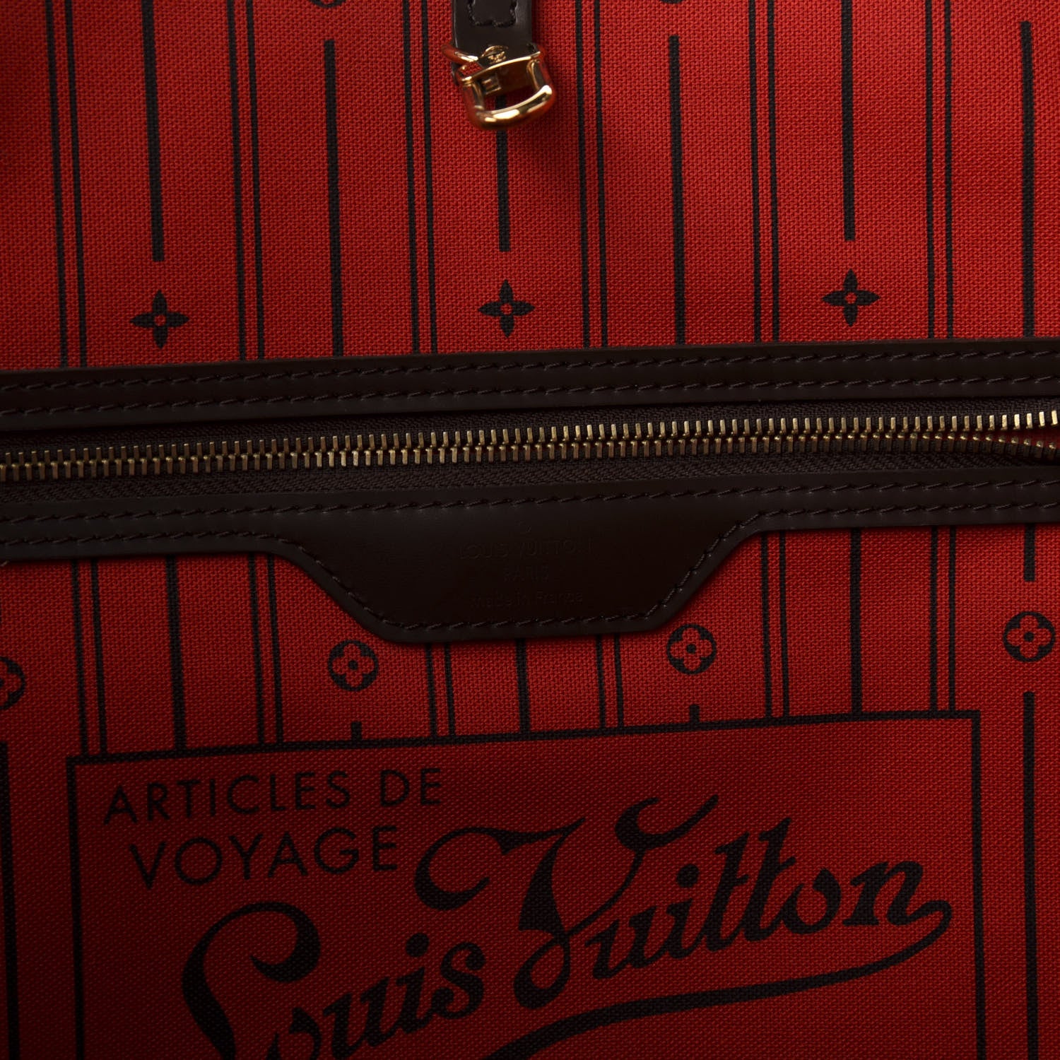 Louis Vuitton Damier Ebene Neverfull GM 6 of 11