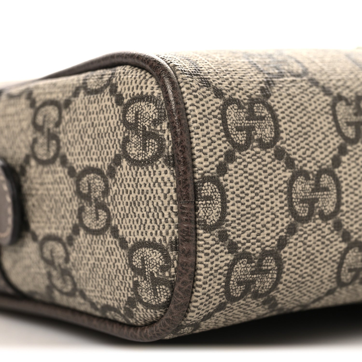 Gucci GG Supreme Monogram Web Small Ophidia Belt Bag 75 30 Dark Brown 9 of 11