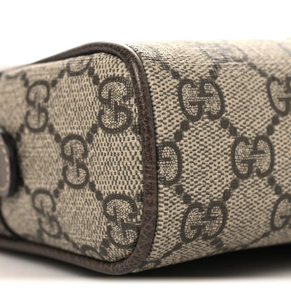 Gucci GG Supreme Monogram Web Small Ophidia Belt Bag 75 30 Dark Brown 9 of 11