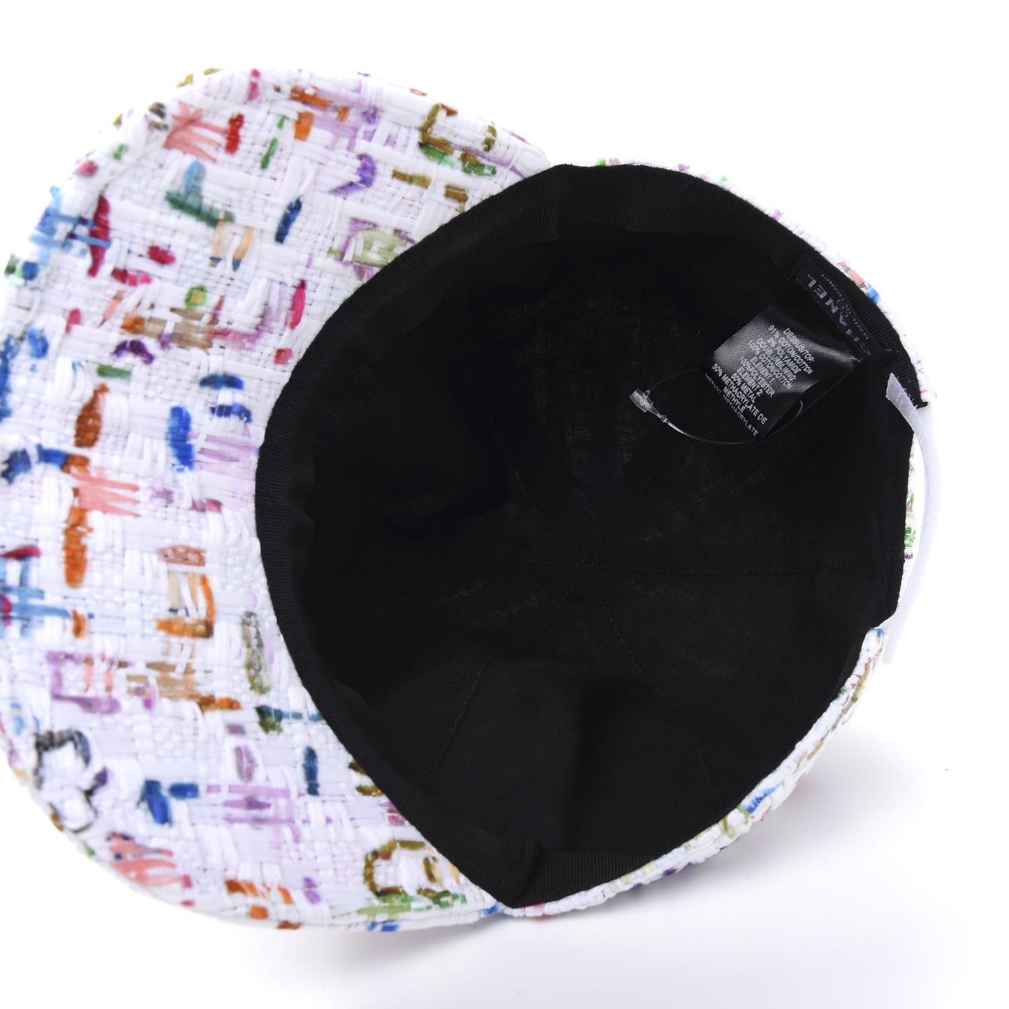 Tweed Cap Hat Multicolor