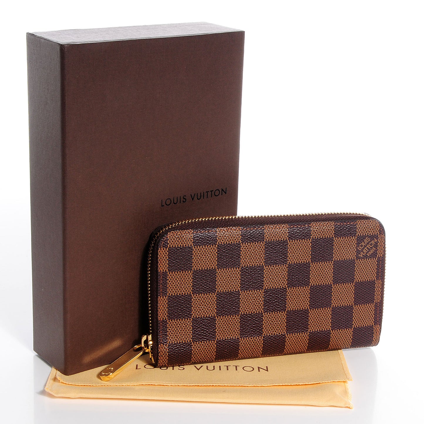 Damier Ebene Zippy Compact Wallet