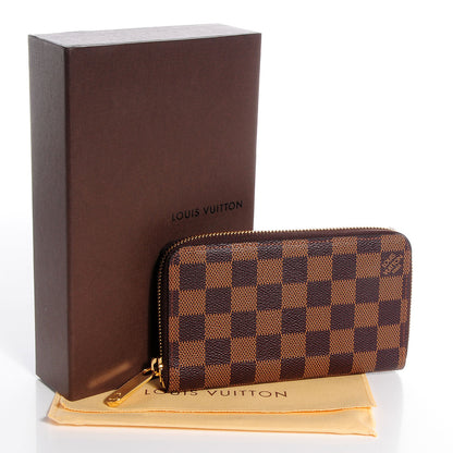 Louis Vuitton Damier Ebene Zippy Compact Wallet 5 of 8