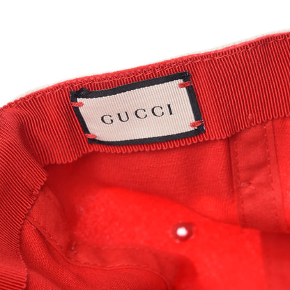 Gucci Gabardine Headband Baseball Hat S Red 7 of 9