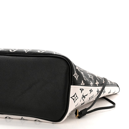 Louis Vuitton Empreinte Spring In The City Neverfull MM Black White Pink 10 of 11