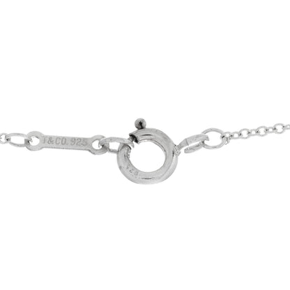 Tiffany Sterling Silver Paloma Picasso Loving Heart Pendant Necklace 4 of 5