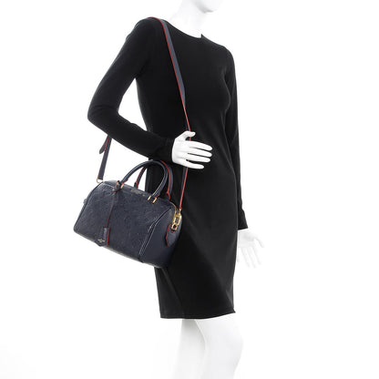 Louis Vuitton Empreinte Speedy Bandouliere 25 NM Marine Rouge 3 of 13