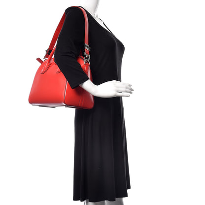 Givenchy Shiny Lord Calfskin Small Antigona Medium Red 2 of 9