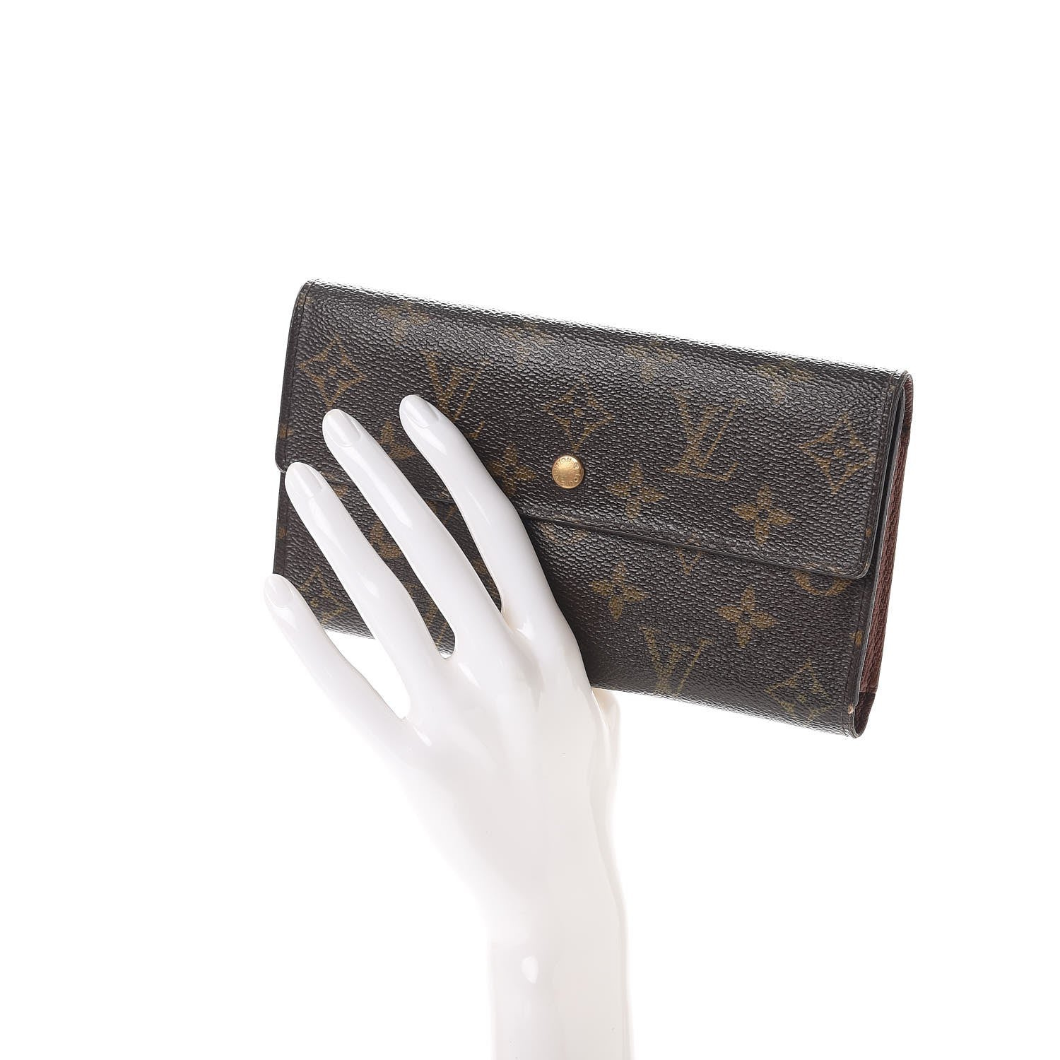 Louis Vuitton Monogram Porte Tresor International Wallet 2 of 12