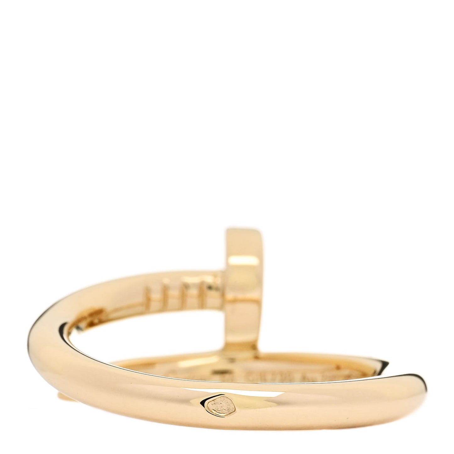 18K Yellow Gold Juste Un Clou Ring 56 7.5