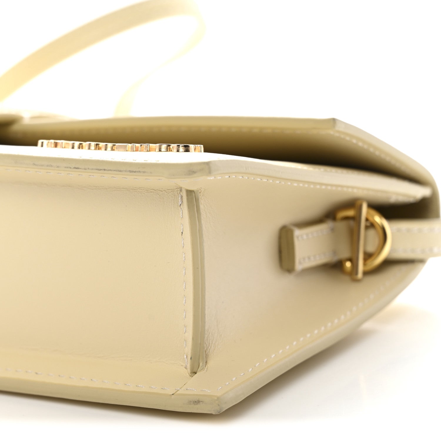 Jacquemus Smooth Calfskin Le Bambino Long Ivory 9 of 9