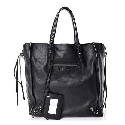 Balenciaga Veau Papier A5 Zip Around Tote Black 1 of 13