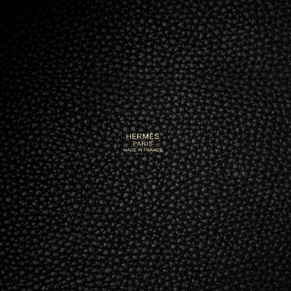 Hermes Taurillon Clemence Picotin Lock 22 MM Black 6 of 11