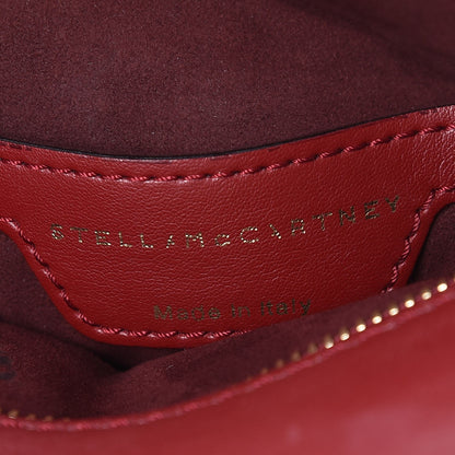 Stella McCartney Eco Alter Nappa Star Embossed Cavendish Boston Bordeaux Yellow 6 of 12