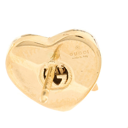 Gucci 18K Yellow Gold Le Marche Des Merveilles Bee Motif Earrings 4 of 4