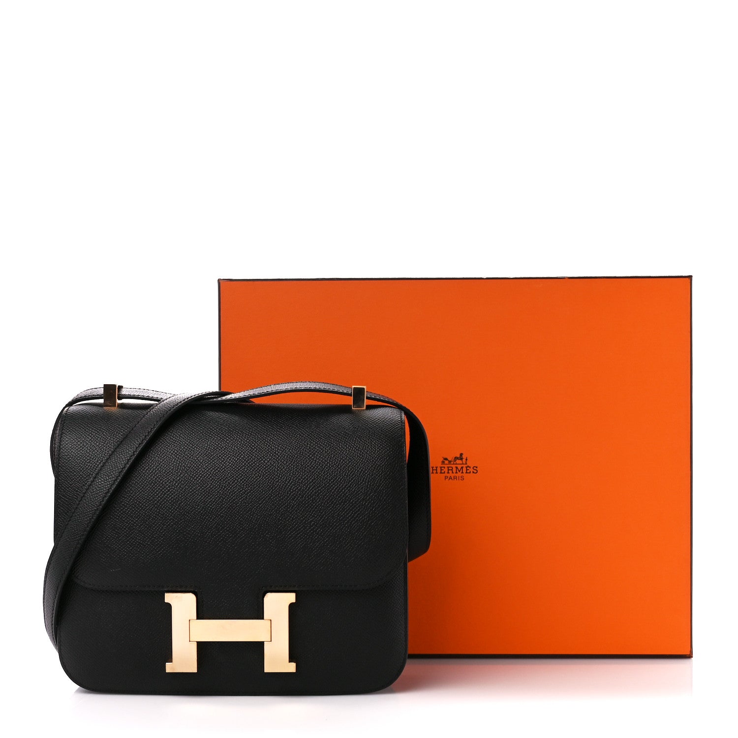 Hermes Epsom Constance 24 Black 12 of 12