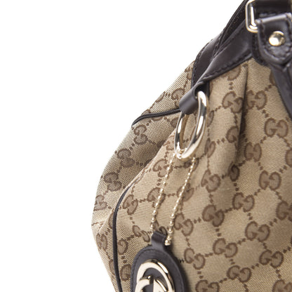 Gucci Monogram Medium Sukey Tote Dark Brown 12 of 12