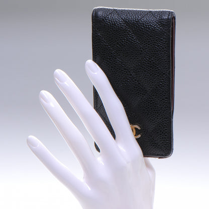 Chanel Caviar Quilted Etui iPhone 4 Case Holder Black 2 of 9