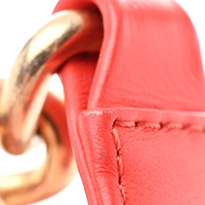 Chanel Calfskin Quilted New Medium Boy Flap Red 13 of 14