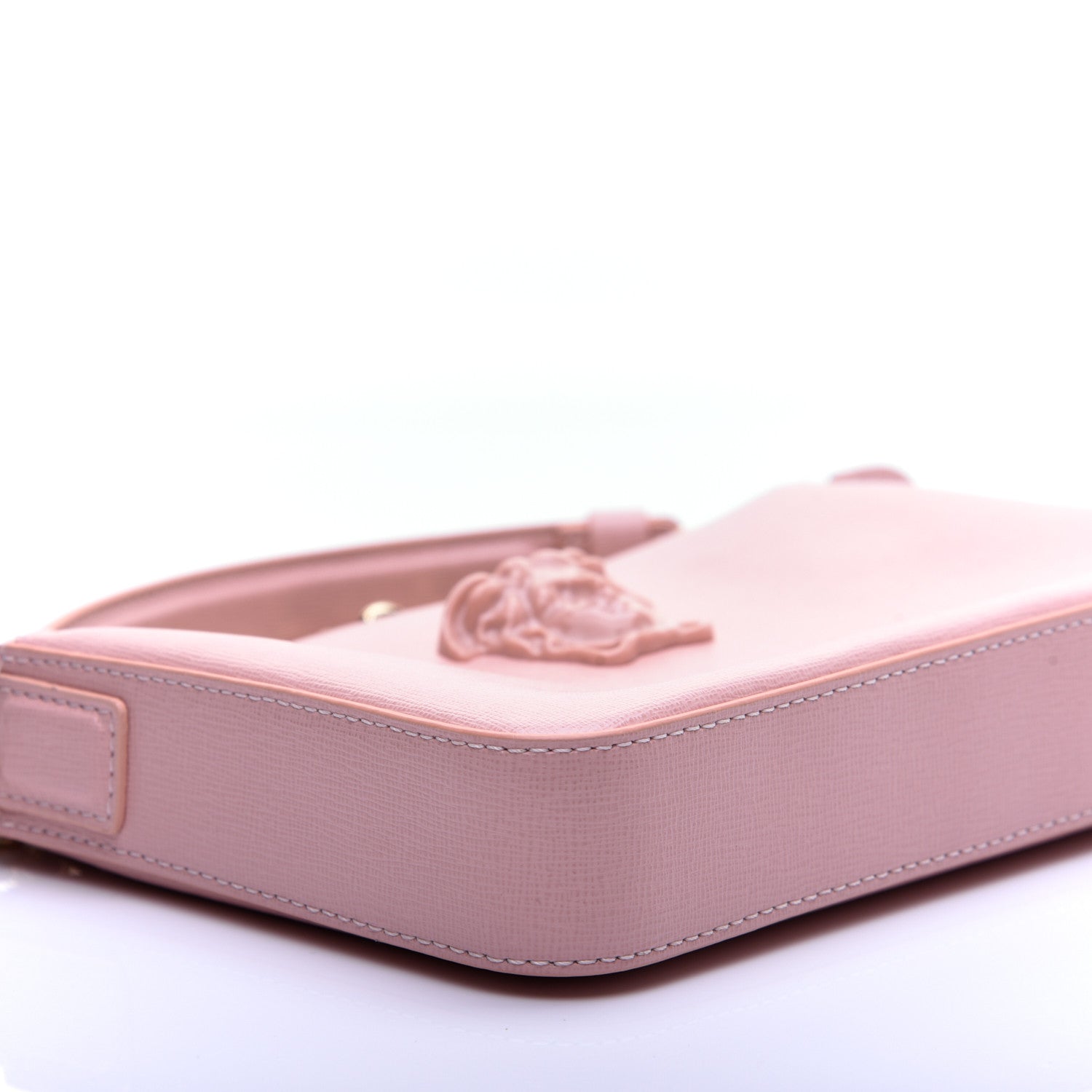 Versace Saffiano Calfskin Palazzo Chain Crossbody Light Pink 6 of 13