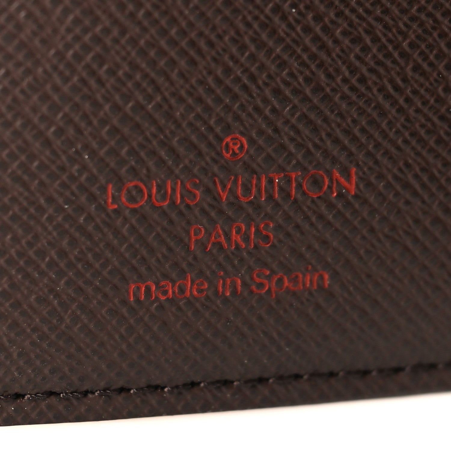 Louis Vuitton Damier Ebene Small Ring Agenda Cover 6 of 6