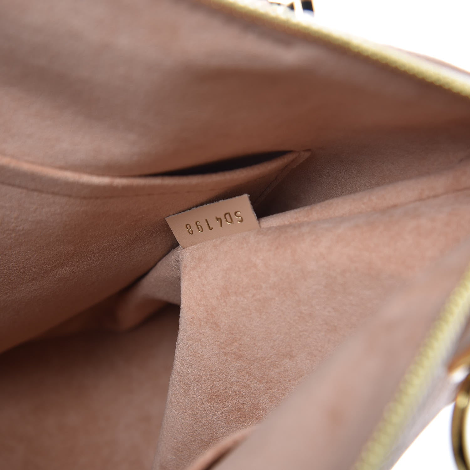 Louis Vuitton Empreinte V Tote MM Beige Rose Creme 7 of 9