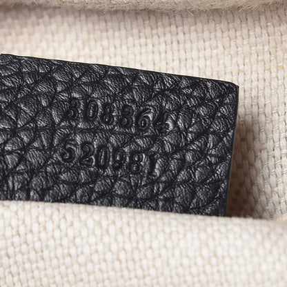 Gucci Pebbled Calfskin Small Soho Disco Bag Black 7 of 12